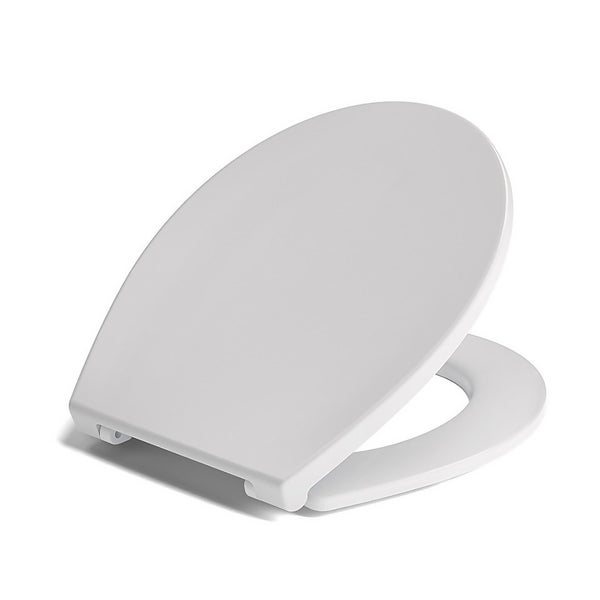 Homebase Plastic Basic Toilet Seat White Homebase