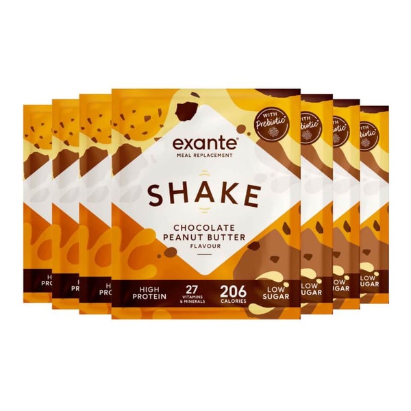 Chocolate Peanut Butter Flavour Low Sugar Meal Replacement Shake (Box