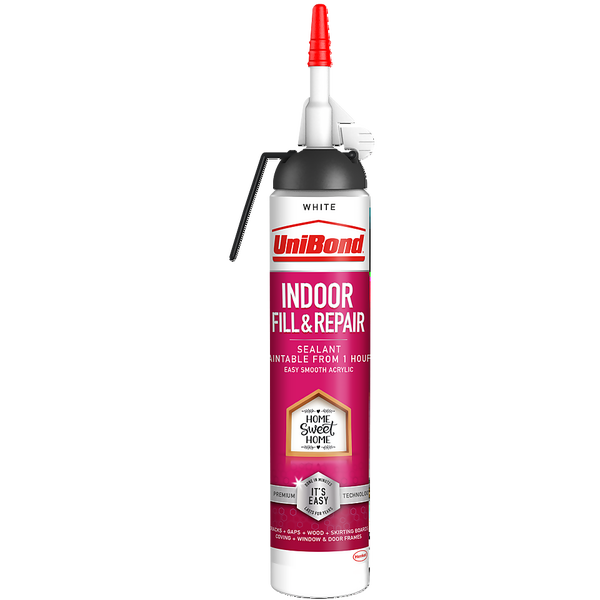 UniBond Indoor Fill&Repair Sealant White Easy Pulse 310g Homebase