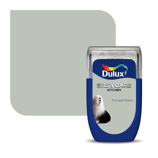 Dulux Easycare Kitchen Paint Tranquil Dawn Tester 30ml Homebase