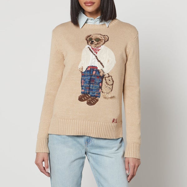 Polo Ralph Lauren IntarsiaKnit Cotton Jumper TheHut.de