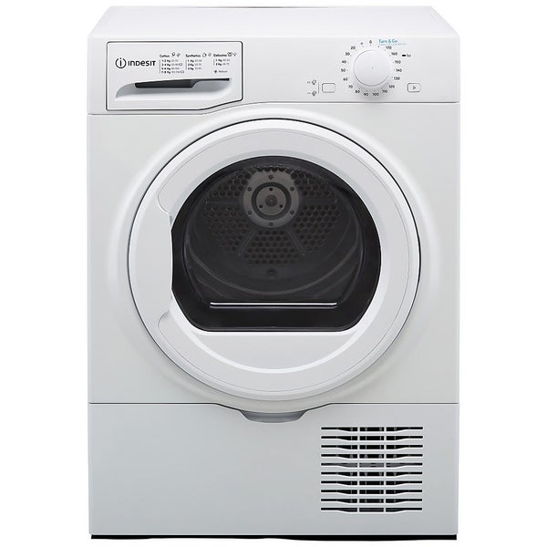 Indesit I2D81WUK 8Kg Condenser Tumble Dryer White Homebase