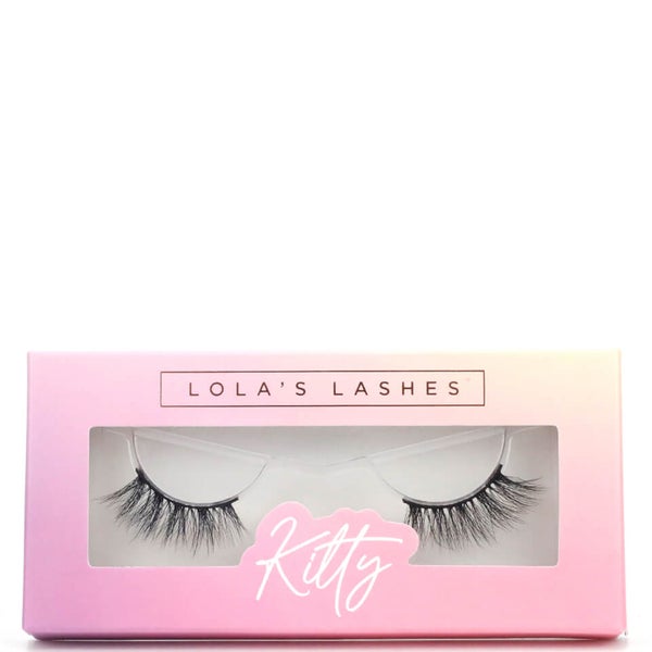 Lola's Lashes Kitty Strip Half Lashes LOOKFANTASTIC