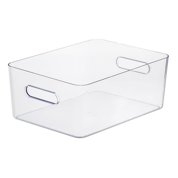 Smartstore Compact Clear Storage Box Large Homebase
