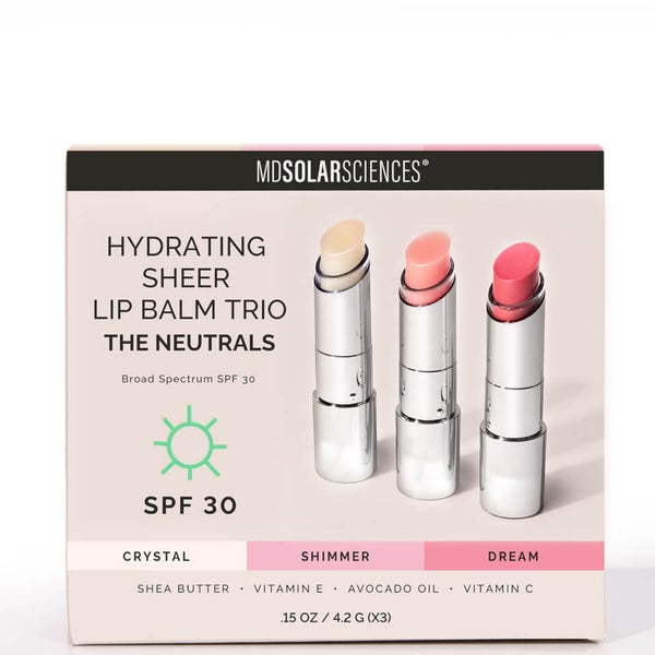 MDSolarSciences SPF 30 The Naturals Lip Balm Trio Dermstore