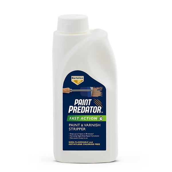 Bartoline Paint Predator Fast Action Paint & Varnish Stripper 1L Homebase