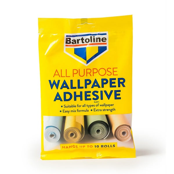 Bartoline All Purpose Wallpaper Adhesive 10 Roll Homebase