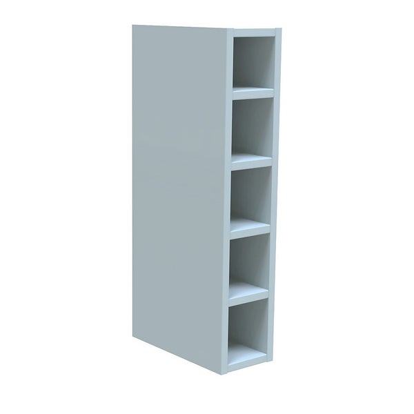 French Shaker Wine Rack (W)147mm Light Blue Homebase