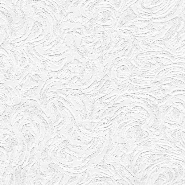 Belgravia Decor Swirl White Textured Wallpaper Homebase