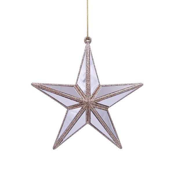 Gold Mirror Star Christmas Tree Decoration Homebase