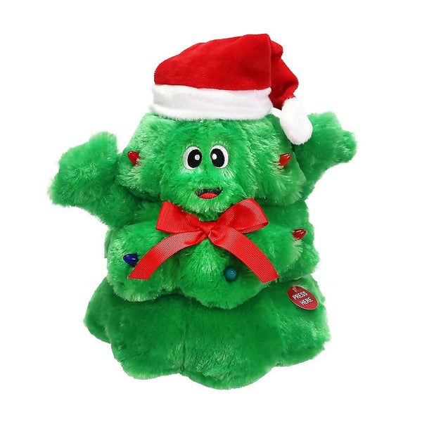Animated Christmas Tree Musical Motion Character (Battery Operated) Homebase