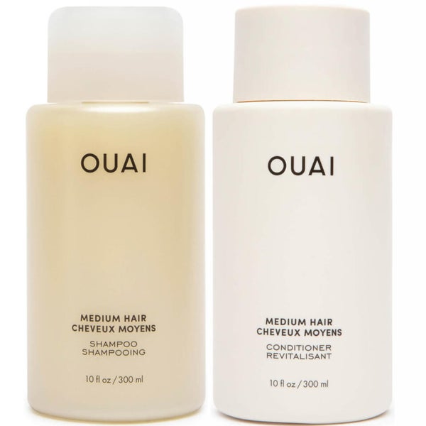 OUAI Medium Hair Shampoo and Medium Hair Conditioner Bundle Cult Beauty