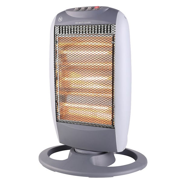 Homebase Radiant Heater With 3 Halogen Heating Tubes 1200W Homebase
