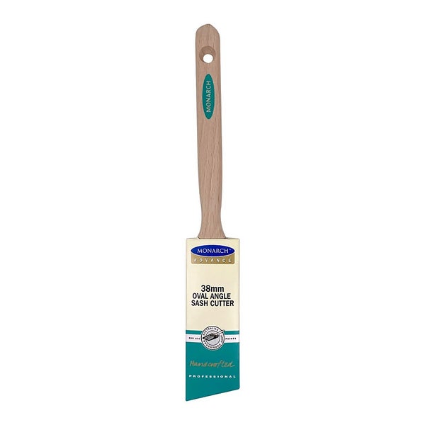 Monarch Advance Oval Angle Paint Brush 38mm Homebase