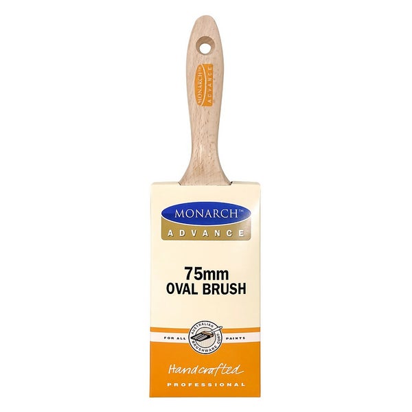 Monarch Advance Oval Paint Brush 75mm Homebase