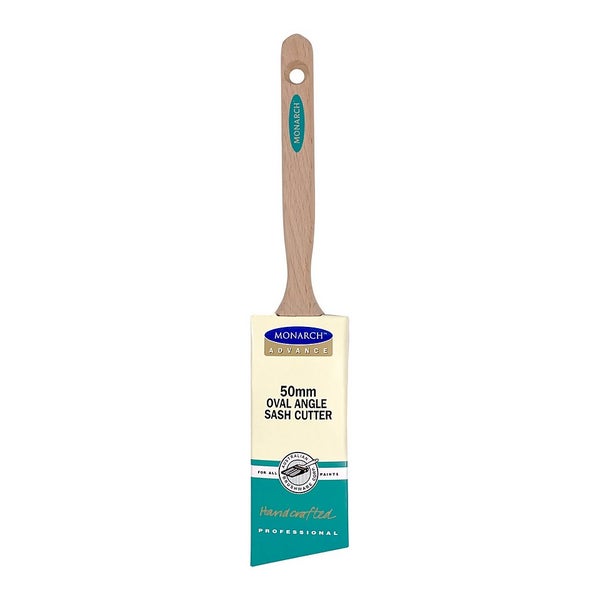Monarch Advance Oval Angle Paint Brush 50mm Homebase