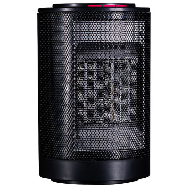 Homebase Ceramic Mini Fan Heater in Black 1200W Homebase