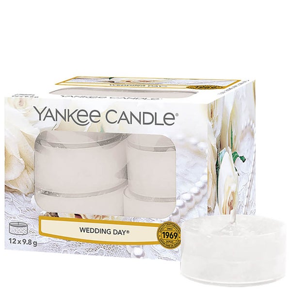 Yankee Candle Tea Lights Wedding Day Fragrance Direct