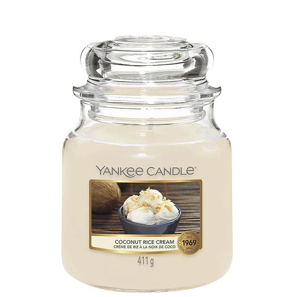 Yankee Candle Original Jar Candles Medium Coconut Rice Cream 411g