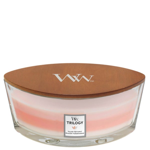 WoodWick Trilogy Candles Island Getaway Ellipse Candle 453.6g / 16 oz