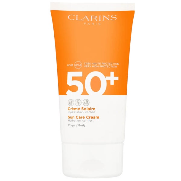 Clarins Sun Care Cream For Body Spf50 150ml - Allbeauty