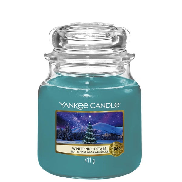 Yankee Candle Original Jar Candles Medium Winter Night Stars 411g