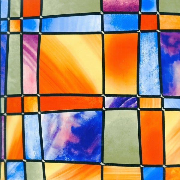 Fablon Barcelona Self Adhesive Window Film 67.5cm x 2m Homebase