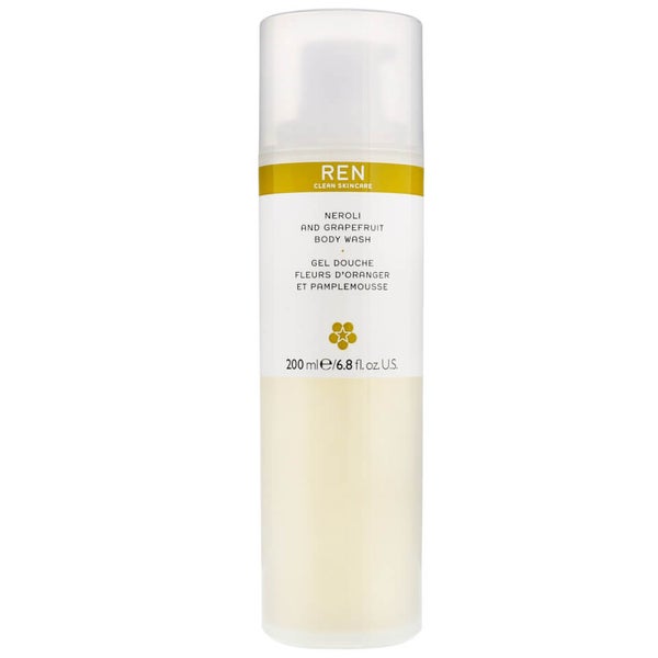 REN Clean Skincare Body Neroli And Grapefruit Body Wash 200ml / 6.8 fl