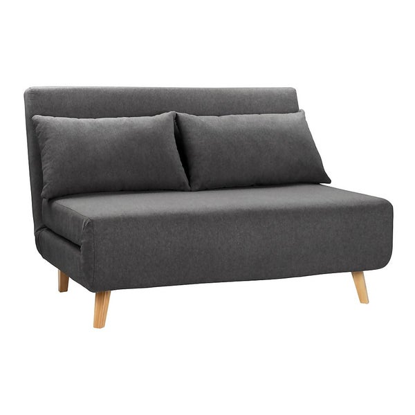 Ellia Folding Sofa Bed Charcoal Homebase