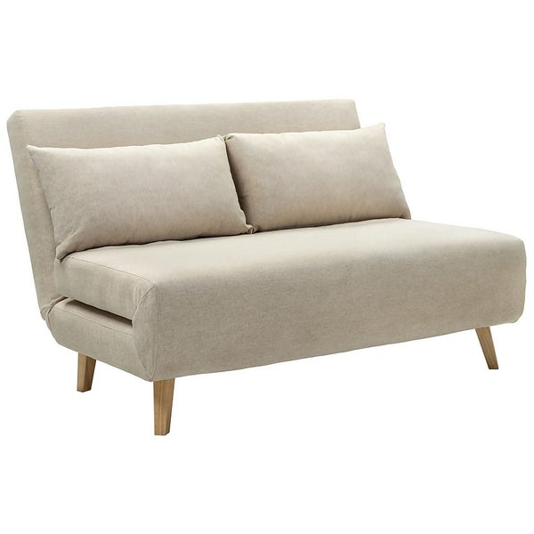 Ellia Folding Sofa Bed Natural Homebase