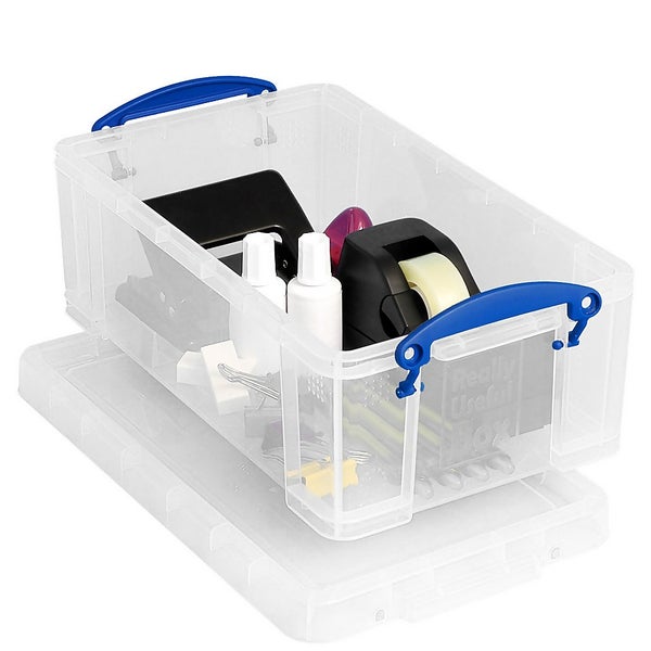 Really Useful Storage Box Clear 5L Homebase