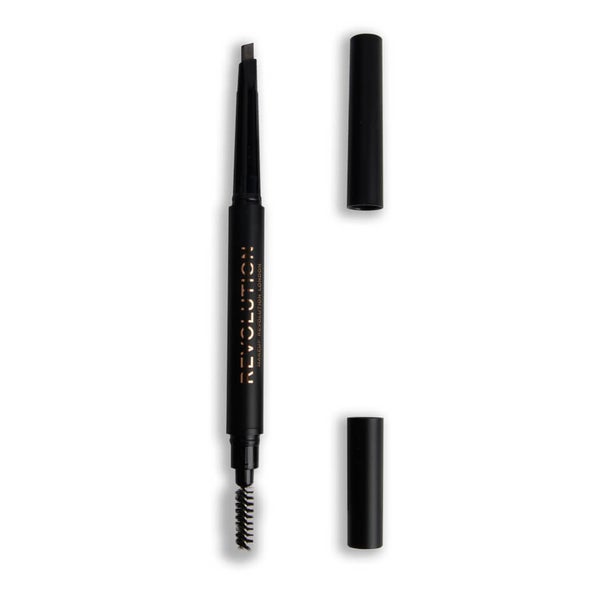 Makeup Revolution Duo Brow Pencil (Various Shades) | Revolution Beauty