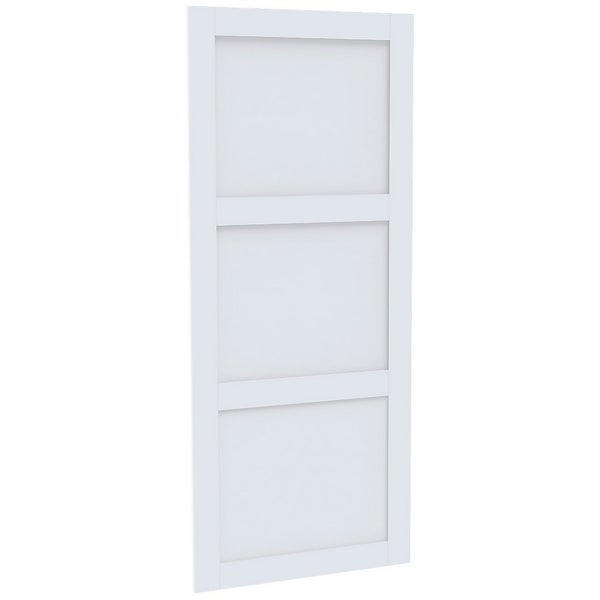 House Beautiful Realm Sliding Wardrobe Door White Homebase