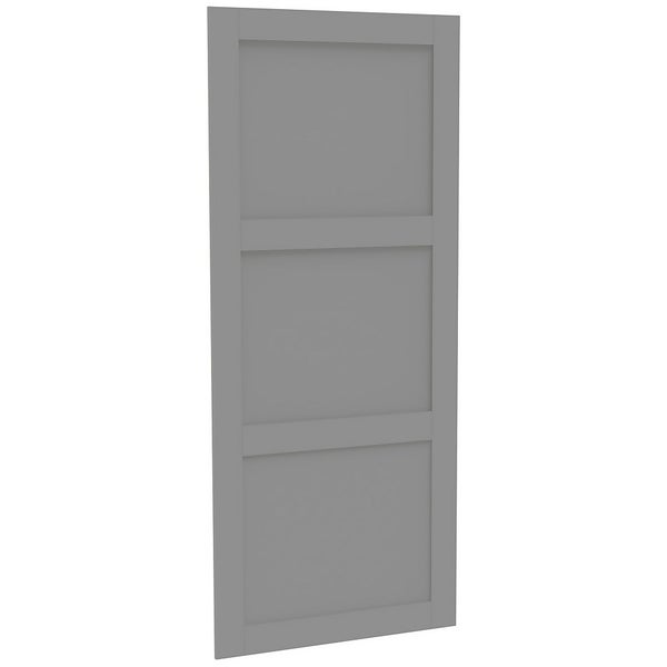 House Beautiful Realm Sliding Wardrobe Door Grey Homebase