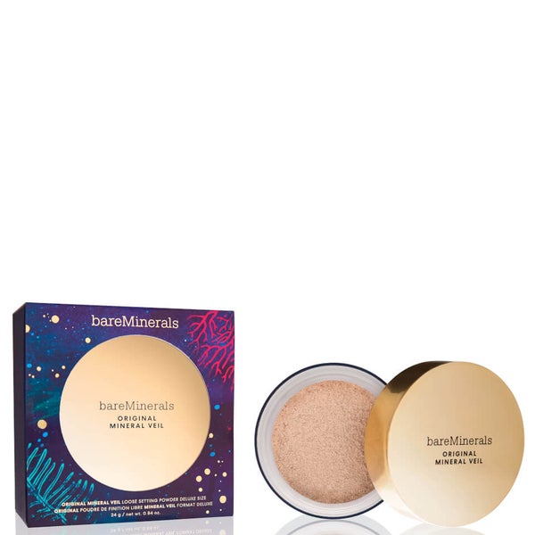 bareMinerals Holiday 2023 Deluxe Mineral Veil Setting Powder 24g Translucent LOOKFANTASTIC