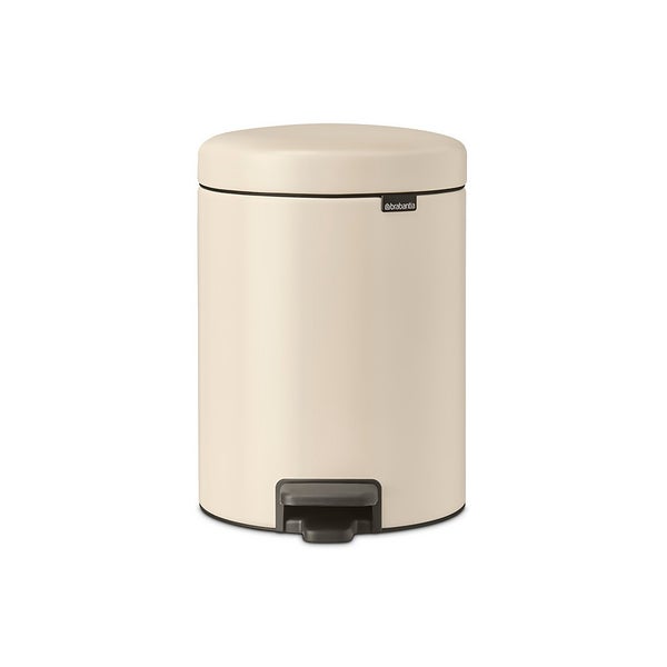 Brabantia NewIcon Pedal Bin 5L Soft Beige Homebase