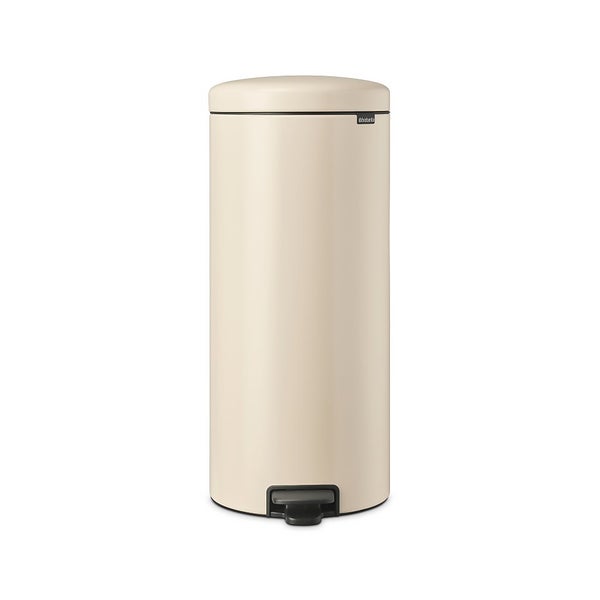 Brabantia NewIcon Pedal Bin 30L Soft Beige Homebase