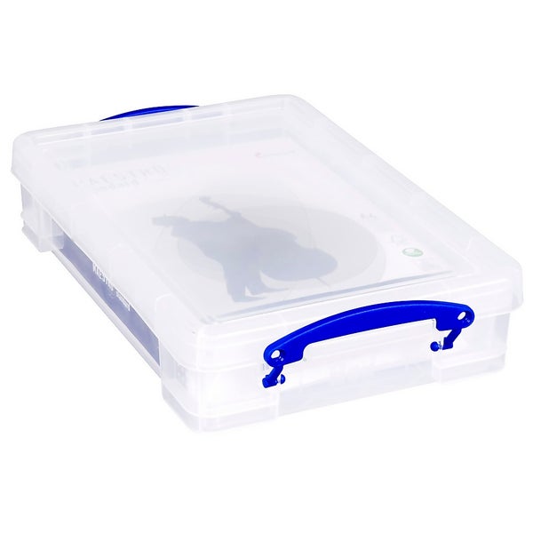 Really Useful Storage Box 4L Clear Homebase