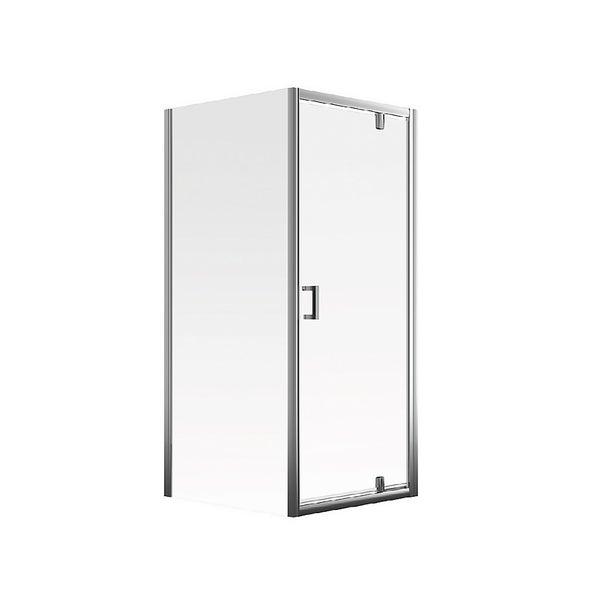Aqualux Pivot Door and Side Panel Shower Enclosure Package 800 x