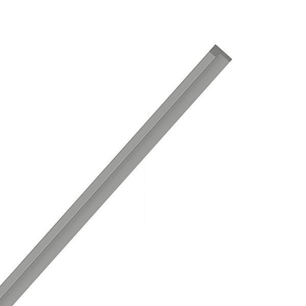 Panel Company Vox Linerio SLine Slat Wall Panel Left Hand Trim Grey