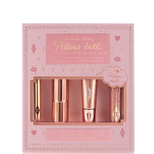 Charlotte Tilbury Pillow Talk Beautifying Lip and Cheek Secrets (Worth £62.00) Cult Beauty