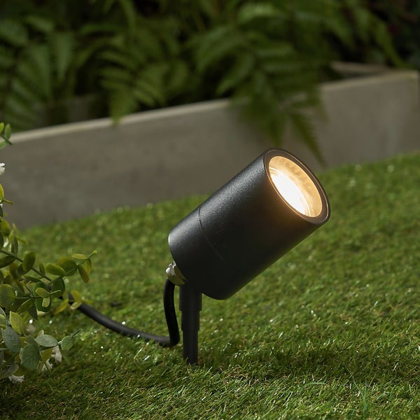 Mills Outdoor Spike Light Anthracite Homebase