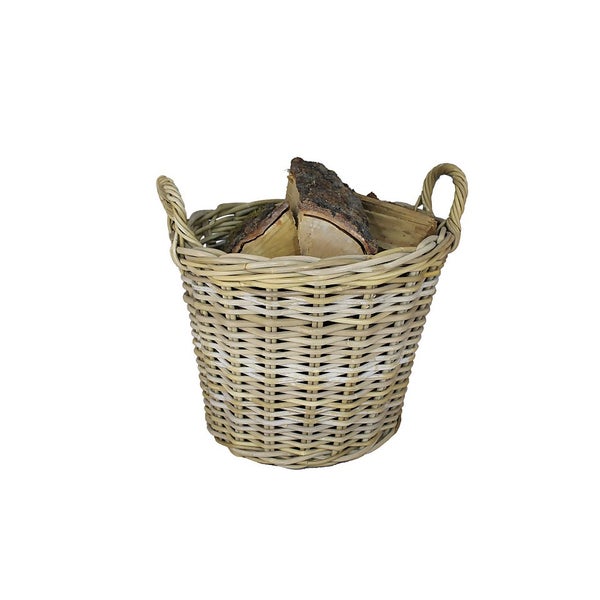 Large Kubu Log Basket Homebase