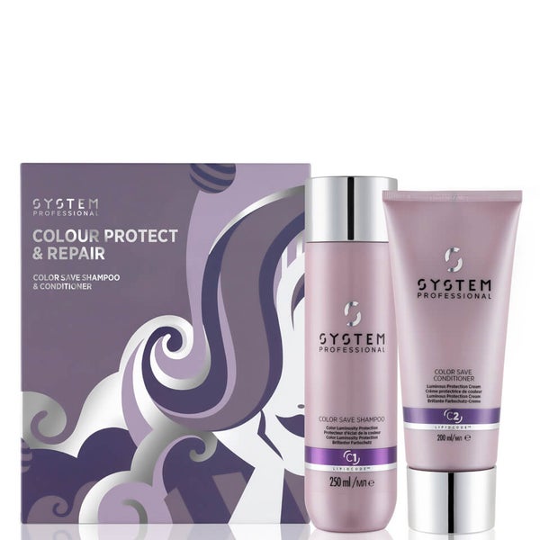 System Professional Color Save Colour Protect and Repair Hair Gift Set