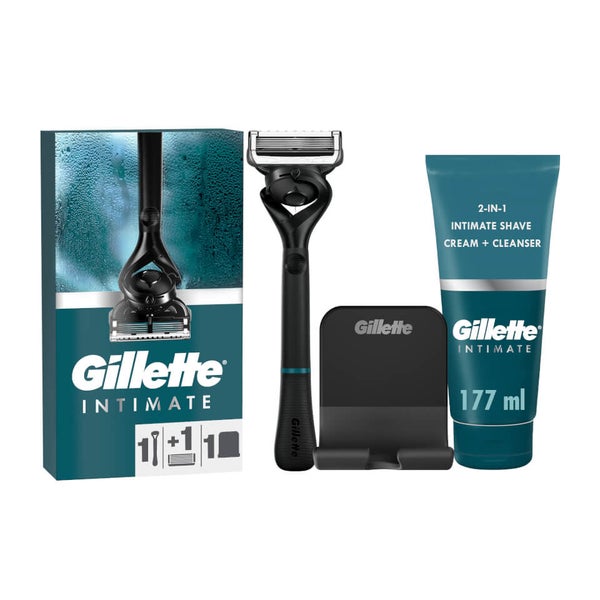 Intimate Shaving Essentials Razor & Shave Cream Gillette UK