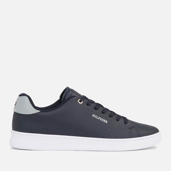 Tommy Hilfiger Men's Court LeatherBlend Cupsole Trainers TheHut.de
