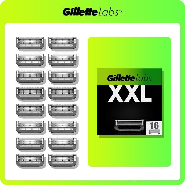 Gillette Labs Razor 16 Refill Blades Value Pack Gillette UK