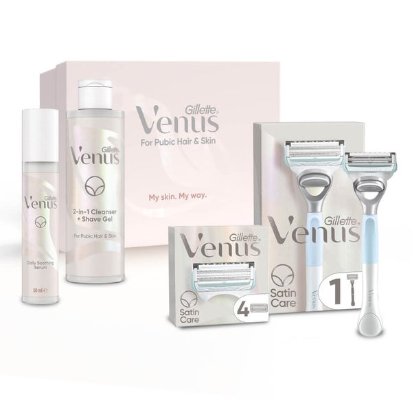 Venus Pubic Hair and Skin Comfort Kit Gillette UK
