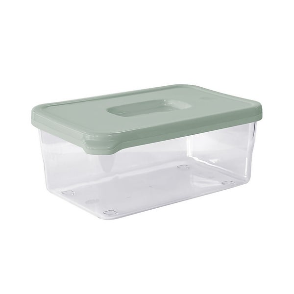 Plastic Storage Container 1.1L Sage Homebase