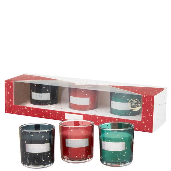 Heart & Home Christmas 2023 Mini Candle Gift Set Fragrance Direct